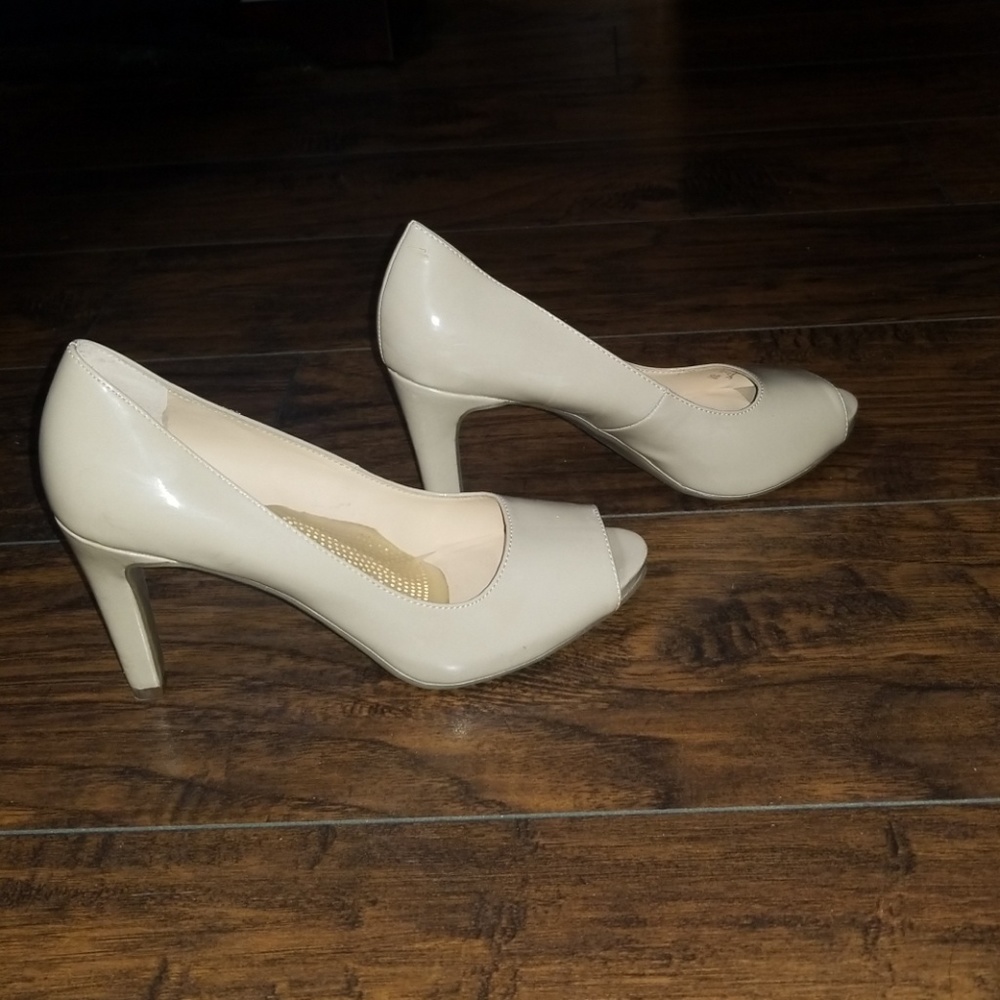Open toe high heels